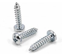 Саморез Квадра DIN 7981 5.5x16 цинк, кор. 100 шт., полусфера, шлиц PH3, острый 815516020100
