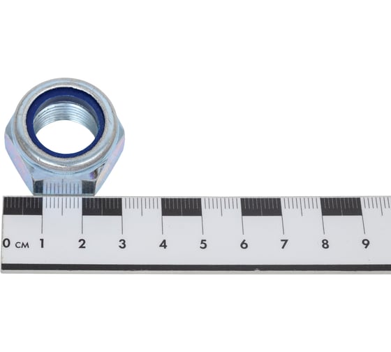 Самоконтрящаяся гайка ZAMETAL М18х1,5 8.0 DIN 985 оц. уп. 100 шт ZA519009