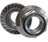 Гайка с фланцем ZAMETAL М14 8.0 DIN 6923 оц., с насеч. уп. 150 шт ZA083263 1