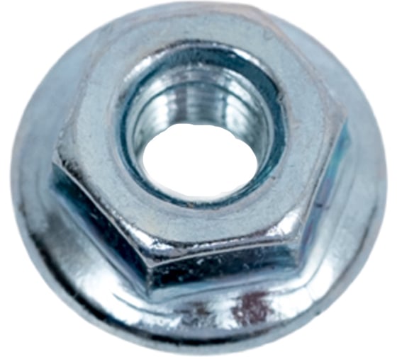Гайка с фланцем ZAMETAL М3 8.0 DIN 6923 оц., с насеч. уп. 1000 шт ZA083294 1