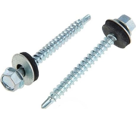 Кровельный саморез Bohrer ПРОМ 4,8x60, оцинкованный, 3500 шт. SKZ-4,8х60