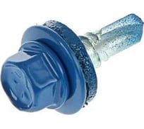 Кровельный саморез Bohrer ПРОМ 5.5x19, RAL 5005 синий, 5000 шт. SKRAL-5.5х19 RAL5005