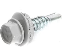 Кровельный саморез Bohrer ПРОМ 5.5x25, RAL 7004 серый, 4500 шт. SKRAL-5.5х25RAL7004