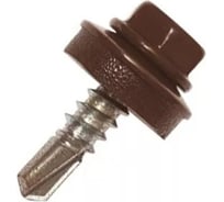 Кровельный саморез Bohrer ПРОМ 5.5x19, RAL 8017 шоколад, 5000 шт. SKRAL-5.5х19 RAL8017
