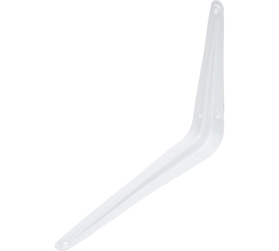 Кронштейн жестяной VORMANN 150x200x37 мм, цвет: белый лак, 00150 150 LW