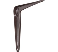 Кронштейн жестяной VORMANN 150x200x37 мм, цвет: коричневый лак, 00150 150 LB