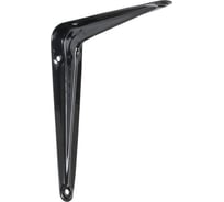 Кронштейн жестяной VORMANN 150x200x37 мм, цвет: черный лак, 00150 150 LS