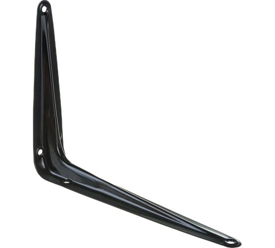 Кронштейн жестяной VORMANN 150x200x37 мм, цвет: черный лак, 00150 150 LS