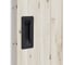 Врезная металлическая ручка для дверей Valcomp Roc Design 1290, 90х200 мм, черная 337-761 3