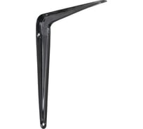 Кронштейн жестяной VORMANN 200x250x40 мм, цвет: черный лак, 00150 200 LS