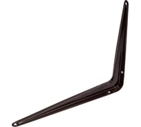 Кронштейн жестяной VORMANN 200x250x40 мм, цвет: коричневый лак, 00150 200 LB