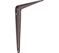 Кронштейн жестяной VORMANN 300x350x44 мм, цвет: коричневый лак, 00150 300 LB