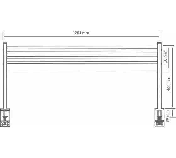 Кронштейн для мониторов ABC MOUNT ProSolution-L10 silver 200030