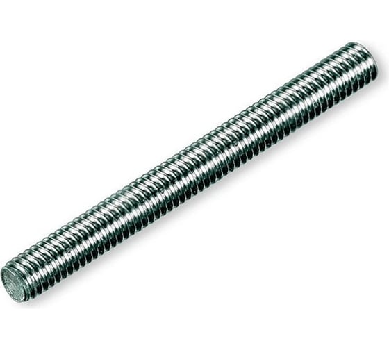 Резьбовая шпилька КРЕП-КОМП цинк, DIN975, М14x1000, пр.4.8, 10 шт. шр14пр