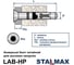 Анкерный болт потайной STALMAX LAB-HP 15х110 (М10) для высоких нагрузок (арт. 12176) оц. сталь (уп. 25 шт) 12176-023 8