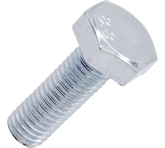Болт STALMAX с шестигранной головой BM М10х20 полная резьба, 8.8 кл. прочности (арт. 11614) оцинкованная сталь (уп. 150 шт) 11614-023 1