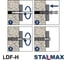 Дюбель STALMAX фасадный LDF-H 10х 80 с шурупом с шестигранной головой (арт. 10145) оц. сталь (уп. 50 шт) 10145-023 7