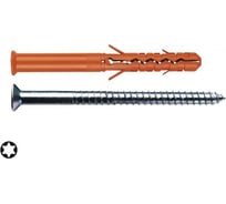 Фасадный дюбель КРЕП-КОМП MBR-S потай PZ3 10x120 50 шт, цинк 1121012