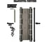 Пружинная двойная петля Amig (алюминий; покрытие бронза) 3035-180х133,5х4 BR 3