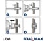 Заклепка вытяжная STALMAX LZVL 4,8х16 Al/St с выпуклой шляпкой лепестковая (арт. 10464) алюминий/сталь (уп. 250 шт) 10464-023 7