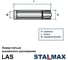 Анкер-гильза STALMAX LAS 16х60 (М10) 4-х распорный усиленного распирания (арт. 11881) оц. сталь (уп. 60 шт) 11881-023 6
