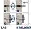 Анкер-гильза STALMAX LAS 16х60 (М10) 4-х распорный усиленного распирания (арт. 11881) оц. сталь (уп. 60 шт) 11881-023 7