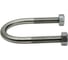 Хомут (скоба) STALMAX U-образный LCU A2 М12 94 (3) (DIN 3570) с двумя гайками в комплекте (арт. 11898) нерж. сталь A2 (уп. 10 шт) 11898-023 2