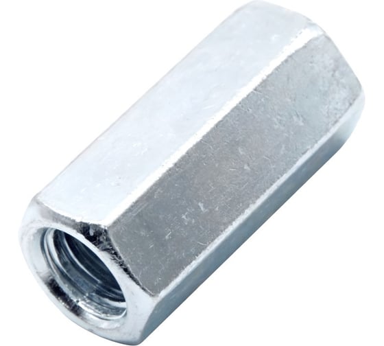 Гайка соединительная STALMAX NC М12х40 8.0 кл. прочности (арт. 11612) оц. сталь (уп. 50 шт) 11612-023 1