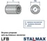 Втулка фасадная упорная STALMAX LFB 5,2х8,5х 8,3 P для вытяжных заклепок (арт. 10414) полиамид (уп. 1000 шт) 10414-023 7