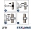 Втулка фасадная упорная STALMAX LFB 5,2х8,5х10,3 P для вытяжных заклепок (арт. 10413) полиамид (уп. 800 шт) 10413-023 8
