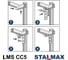 Уголок STALMAX соединительный LMS CC5 41 для монтажного профиля (арт. 10561) оц. сталь (уп. 50 шт) 10561-023 7