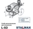 Скоба монтажная STALMAX L-SD 16-19,5 3/8 дистанционная (арт. 12049) оцинкованная сталь (уп. 350 шт) 12049-023 2