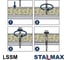 Саморез сэндвич STALMAX LSSM-6 6,3/5,5х205 для металлической подконструкции до 6 мм с EPDM шайбой 19 мм и сверлом (арт. 11264) оц. сталь (уп. 200 шт) 11264-023 7