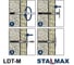 Дюбель гриб для теплоизоляции STALMAX LDT-M 10х140 с металлическим гвоздем и термоголовкой (арт. 11366) PE (уп. 300 шт) 11366-023 6