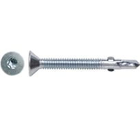 Саморез флюгельный с ушками STALMAXLSE 4,8х50 потайной со сверлом, шлиц TORX для ЦСП и фанеры (арт. 12024) оцинкованная сталь (уп. 500 шт) 12024-023