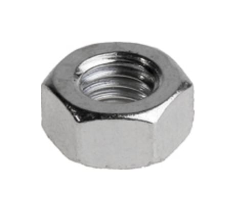 Гайка шестигранная DIN 934 оцинкованная 10 шт.  (М8; ТФ6) Зубр 4-303536-08