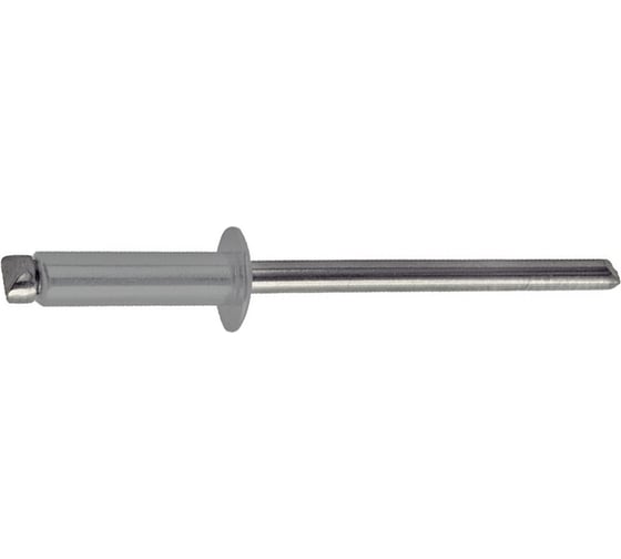 Заклепка вытяжная STALMAX LZV 3,2х 8 Al/St (RAL 7004 (Сигнальный серый)) с выпуклой шляпкой (арт. 10426) алюминий/сталь (уп. 1000 шт) 10426-023 1