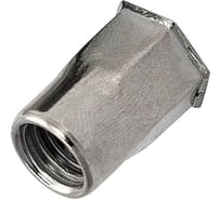 Заклепка-гайка STALMAX полушестигранная LZSH-R М6х16 (1,0-3,5) A2 с уменьшенным бортиком (арт. 12157) нерж. сталь А2 (уп. 500 шт) 12157-023