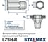 Заклепка-гайка STALMAX полушестигранная LZSH-R М5х13 (0,5-2,5) с уменьшенным бортиком (арт. 12156) оцинкованная сталь (уп. 1000 шт) 12156-023 7
