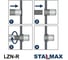 Заклепка-гайка STALMAX цилиндрическая LZN-R A2 М 5х11,5 (0,5-2,0) с уменьшенным бортиком и насечками (арт. 10494) нерж. сталь A2 (уп. 1000 шт) 10494-023 7