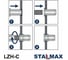 Заклепка-гайка STALMAX шестигранная LZH-C М10х21 (1,0-3,5) с цилиндрическим бортиком (арт. 11546) оц. сталь (уп. 200 шт) 11546-023 11