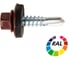 Саморез кровельный STALMAX LSR-M 5,5х19 (RAL 6002 (Лиственно-зелёный)) сверло №3 для мет. обреш. с EPDM шайбой (арт. 10321) оц. сталь (уп. 250 шт) 10321-023 1
