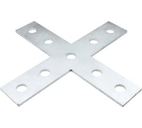 Пластина STALMAX соединительная LMS CP9 41 Х-образная (арт. 10558) оц. сталь (уп. 50 шт) 10558-023