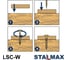 Саморез конструкционный STALMAX LSC-W 6,0х 70 c прессшайбой и шлицем TORX (арт. 11994) желтый цинк (уп. 100 шт) 11994-023 7