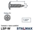 Саморез STALMAX LSP-W 4,2х16 (RAL 1014 (Слоновая кость)) ПШ острый (арт. 10351) оц. сталь (уп. 1000 шт) 10351-023 2