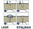 Саморез для кровельного дюбеля STALMAX LSDR 4,8х100 со сверлом (арт. 12262) сталь С1022, покрытие RUSPERT1000H (уп. 200 шт) 12262-023 7