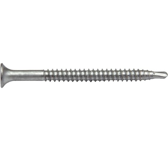 Саморез для кровельного дюбеля STALMAX LSDR 4,8х 80 со сверлом (арт. 11542) сталь С1022, покрытие RUSPERT1000H (уп. 100 шт) 11542-023 1