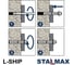 Анкер STALMAX L-SHIP 12х80 (М8) с широкой распорной зоной для кирпича и газоблока (арт. 11870) оцинкованная сталь (уп. 95 шт) 11870-023 2