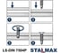 Саморез STALMAX LS-DIN 7504P 3,5х16 со сверлом и потайной головой (арт. 11947) оц. сталь (уп. 2000 шт) 11947-023 7