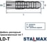 Дюбель STALMAX LD-T 20х100 Тип T 3-х распорный (арт. 10800) полипропилен (уп. 100 шт) 10800-023 5